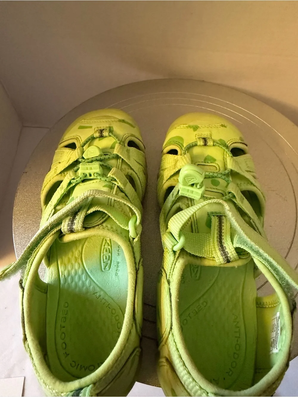 Keen Seacamp II Cnx Sandals Green Namuk X Keen Sz Kids 2 Owl